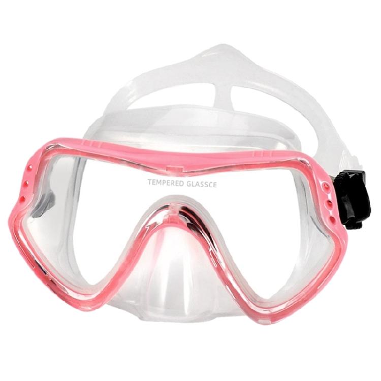 Scuba Snorkel Mask  Freediving Mask Anti-Fog Swimming Goggles Wide View Mask