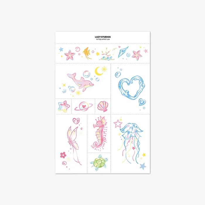 

Тату-мастер Лина 01 Временная наклейка-тату