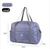 Trendy Waterproof Folding Travel Bag: Large Capacity Trolley Luggage & Fitness Storage