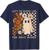 Aint No Ghost Like Ghost Christian Floral Halloween Unisex Tshirt