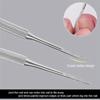 2PCS Ingrown Toenail File and Lifter with Storage Case,Stainless Steel Ingrown Toenail Tool,Double Sided Professional Grade Nail