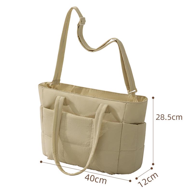 Large-Capacity Nylon Crossbody Tote - Women s Single Shoulder Fashion Handbag