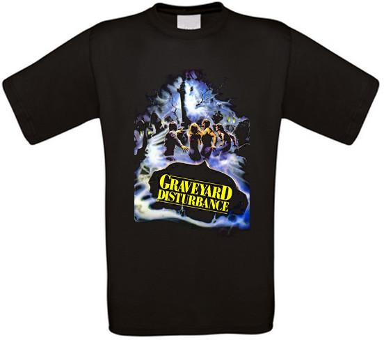 Graveyard Disturbance Horror Cult Movie T-Shirt All Sizes XXXXL