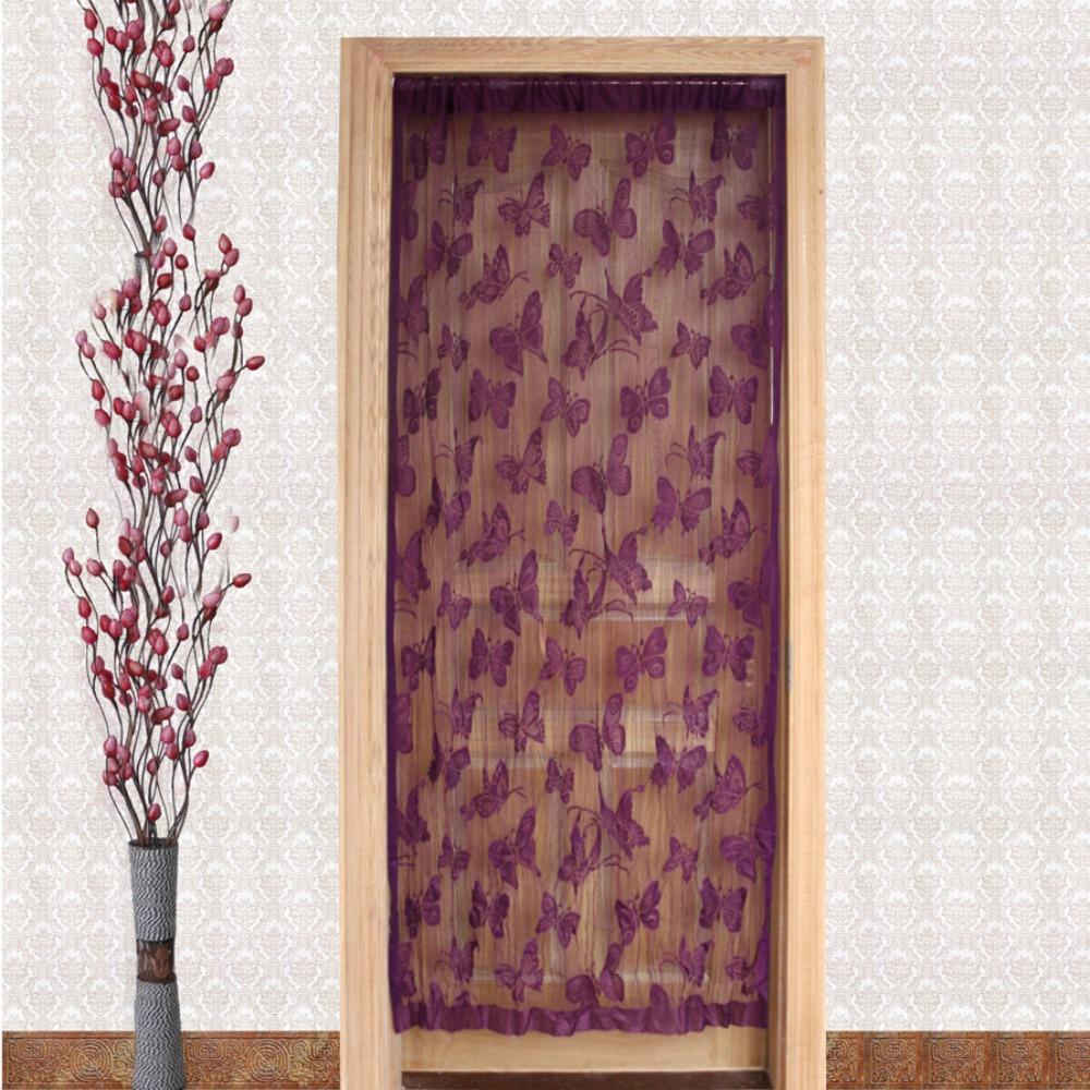 Line Curtain Door Curtain Room Divider Tassel Curtain Romantic Butterfly String Curtain Home Decor