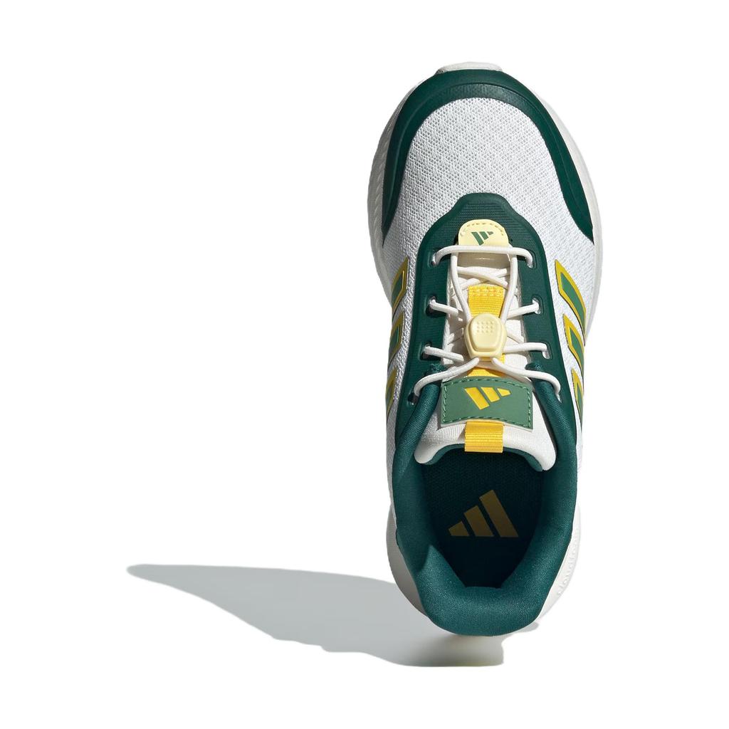 Adidas X_Plrpath Mesh Cushioning Rebound Slip Resistant Breathable Low Top Casual Shoes Kids Sneaker White Green IH1150