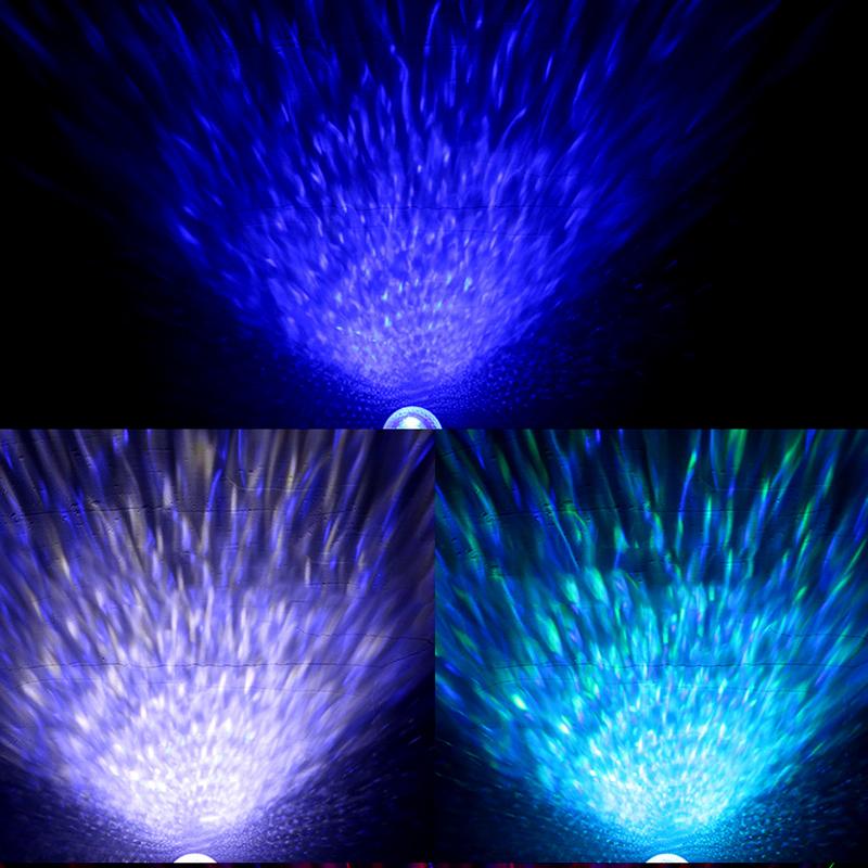 Hot Selling Star Laser Sky Rotating Led Starry Ocean Wave Projector