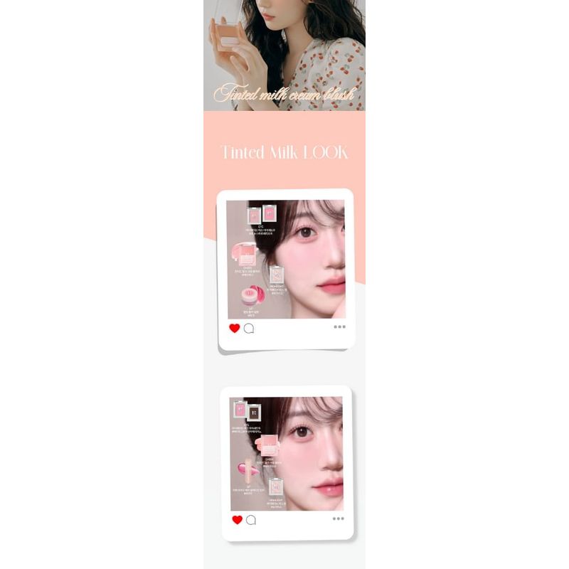 HOLIKA HOLIKA Getönte Milchcreme-Rouge - 8 Farben