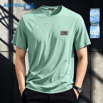 Jeanswest Herren Eisseide Kühlendes Schnelltrocknendes T-Shirt