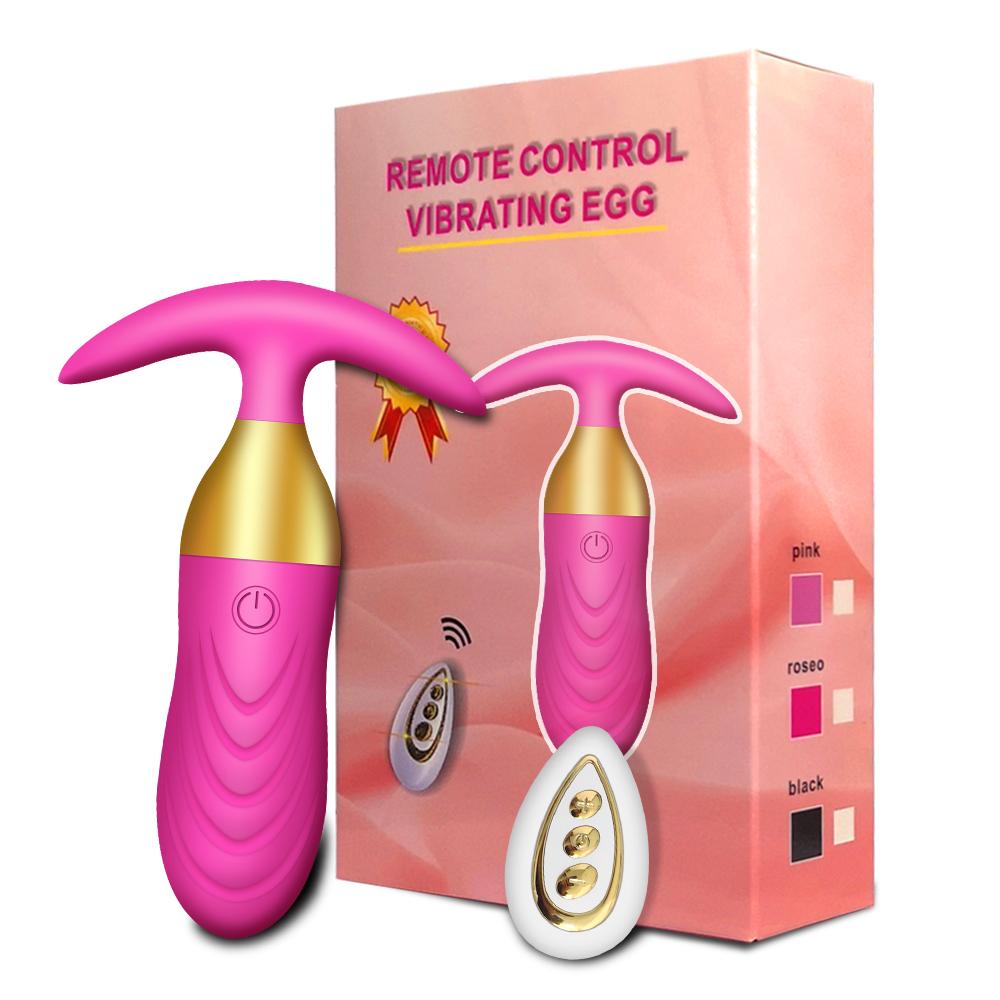 Anal Plug Vibrator Sex Toy Butt Plug Prostate Massager Wireless Remote Control Adult Goods