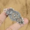 Natural Black Rutile Gemstone Pendant 925 Sterling Silver Jewelry For Women