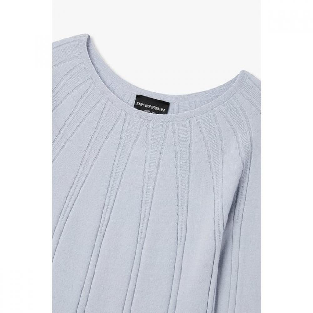 Emporio Armani Women Cashmere Blend Knit Pullover A526128502