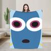 Custom Kawaii Printed Dory Finding Nemos Warm Blanket  Travel Plush Throw Blanket Bedroom Flannel Bedspread Sofa Bed Cover