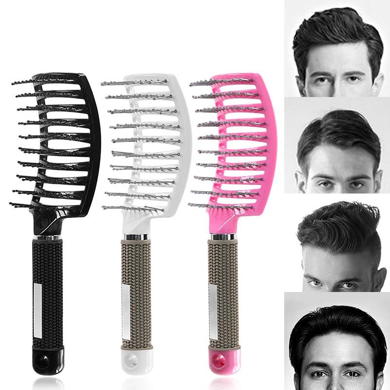 Professional Ribs Comb Hairdressing Comb Curly Hair Ribs Comb Massage ...