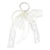Elegant Pearls Lace Bowknot Ornament Stylish Lace Bowknot Accessory With Pearls Perfect For DIY And Home Decoration
