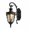Weatherproof Outdoor Wall Sconce with Glass Shade Farmhouse Lantern