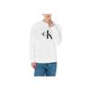 Calvin Klein Cotton Crew Neck Overlapping Embroidery Print Sweatshirt Men Tops White J320787-YAF