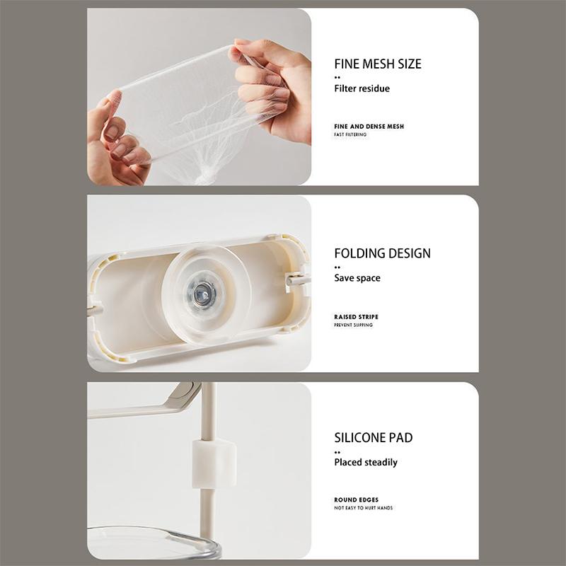 Hanging Mesh Drain Rack Multi Functional Filter Bag for Kitchen Sink Efficient Food Waste Storage Organizer Basket