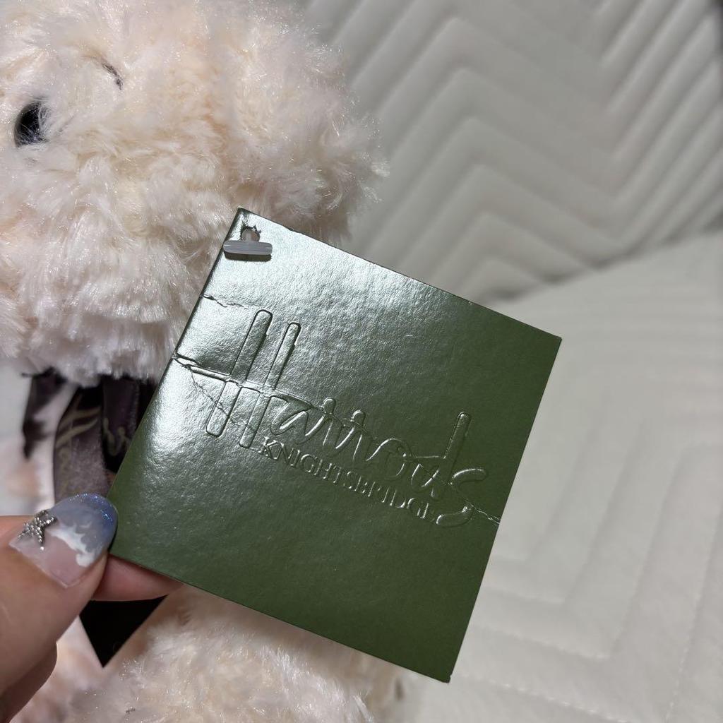[USED] Harrods Mitsukoshi Teddy Bear Mini Plush Toy