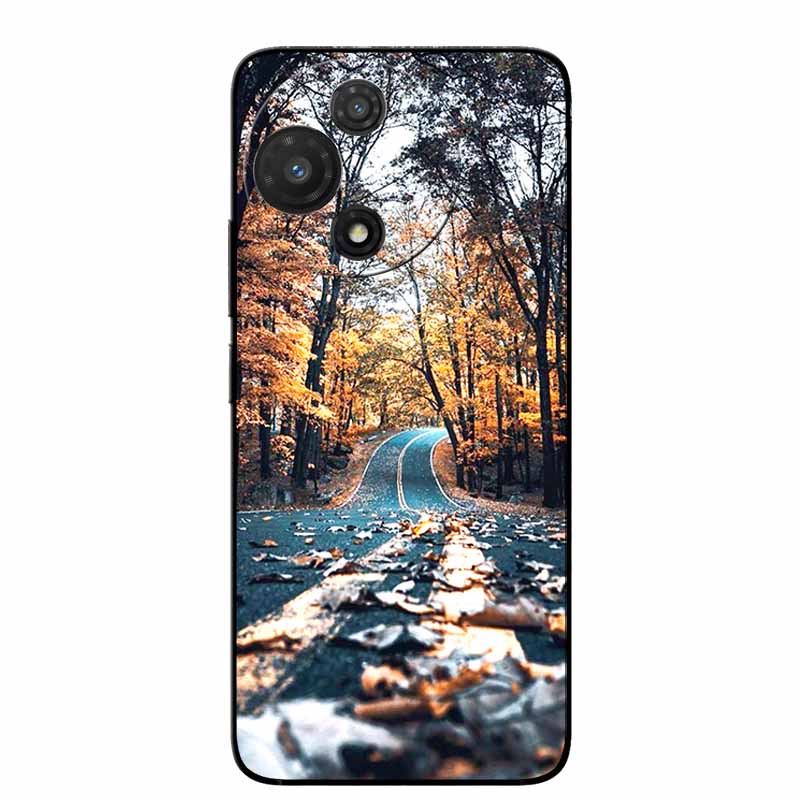 For TCL 60R 5G Case T519H Fashion Protective Silicone Back Cover Cases For TCL 60 R Animal Black Phone Funda TCL 60R T519H Coque