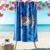 AFC Ajax Print Beach Towel, Large Soft Quick Dry Towel for Beach Camping Swimming