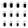 Square Press On Nail Gradient Designs Fake Nail Glues On Nail Artificial Acrylic Nail 24pcs Stick On Nail for Women