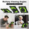 For Lenovo Tab One 8.7 K9 TB-305FU TBX305XU 2025 360 Rotating Hybrid Cover with Shoulder Strap PC-Silicone Heavy Duty Stand Case
