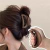 Siliconen Haarklem Clip Houdt Speldjes Hoofddeksels Veilig Vast Voor Lang Dik Haar Trendy Haaraccessoire Neutrale Kleur