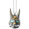 Impact Genshin Alloy Keychain Necklace Tartaglia Xiao Cosplay Accessories Game