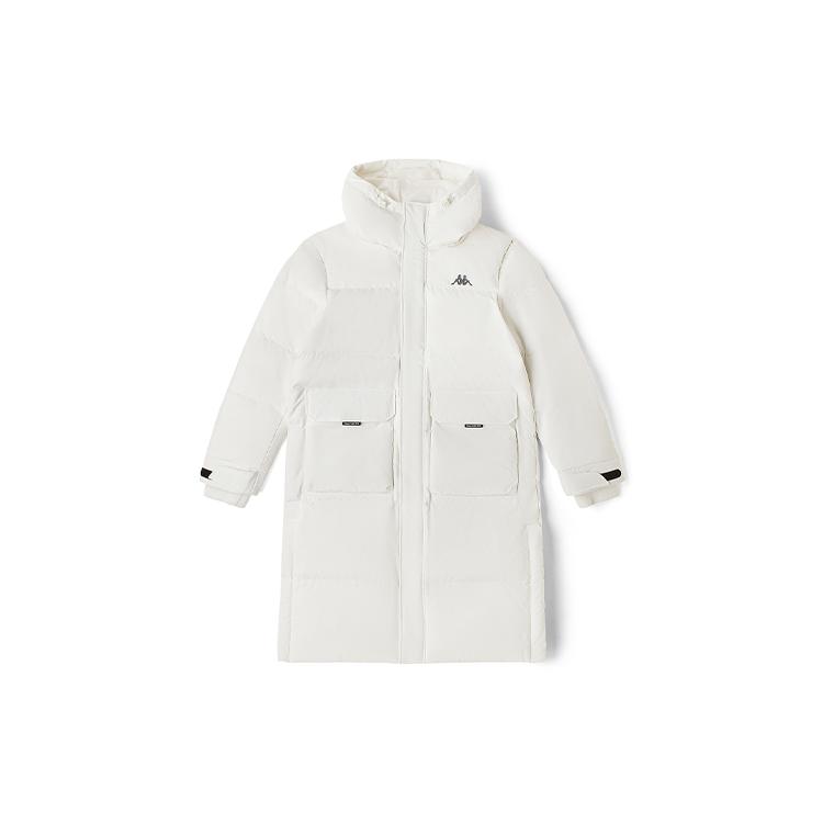 Kappa Down Jackets Unisex Hooded Moderate Puffer Jacket K0CZ2YY03D