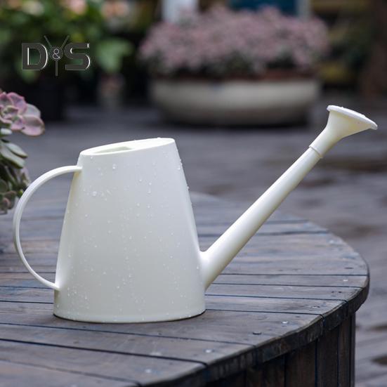 Konewka 1,8 l z długą wylewką Konewka z wyjmowaną rozetą zraszającą Lekki dzban ogrodowy do roślin doniczkowych, roślin zewnętrznych, ogrodnictwa