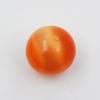Natural ORANGE Cat Eyes Glass Ball 472.35 Carat Loose Gemstone CERTIFIED