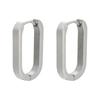 Stainless Steel Earrings Geometric Shapes Triangle/Heart/Rectangle Fade-Resistant Hypoallergenic Nickel-Free Jewelry Earrings