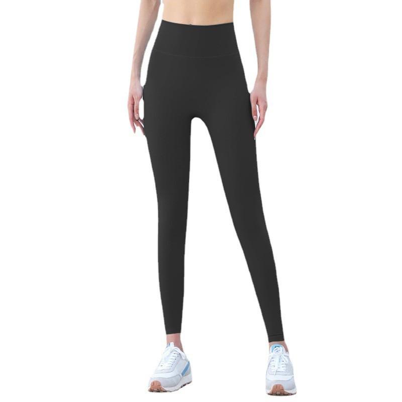 High Waist Seamless Yoga Leggings Women Slim Fit Butt Lifting Moisture Wicking Full Length Sport Pants