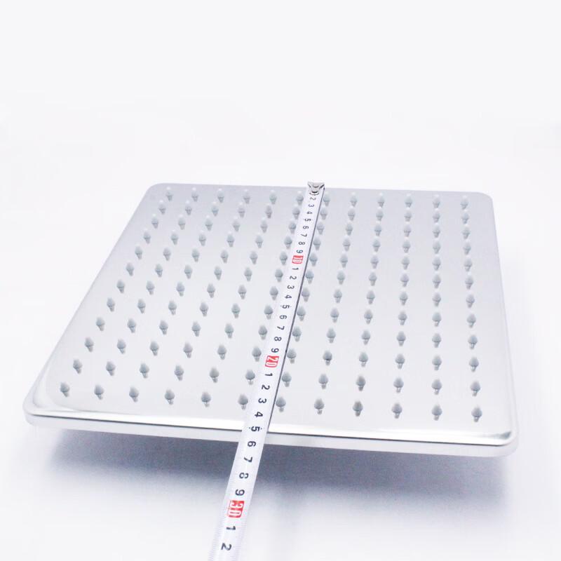 OEMG304 Stainless Steel Pressurized Square Overhead Shower Head