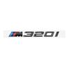 BMW Rear Emblem M Lettering Modification for 330i, 325li, 430i, 530i, 540li