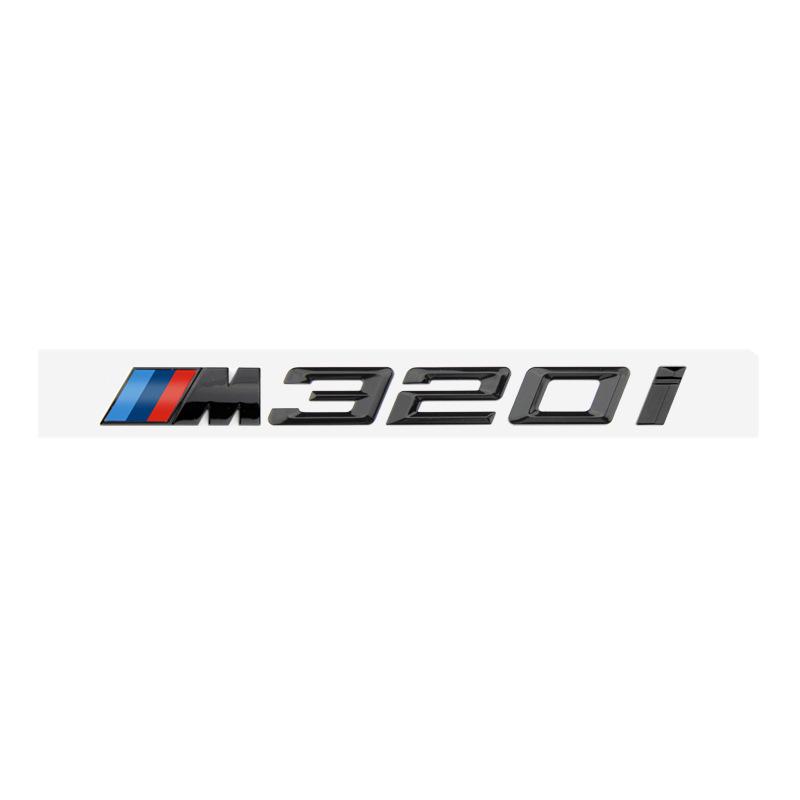 BMW Rear Emblem M Lettering Modification for 330i, 325li, 430i, 530i, 540li