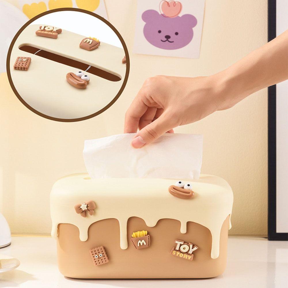Creative Paper Towel Holder Cream Style Paper Towel Dispenser  Sundries Organizes