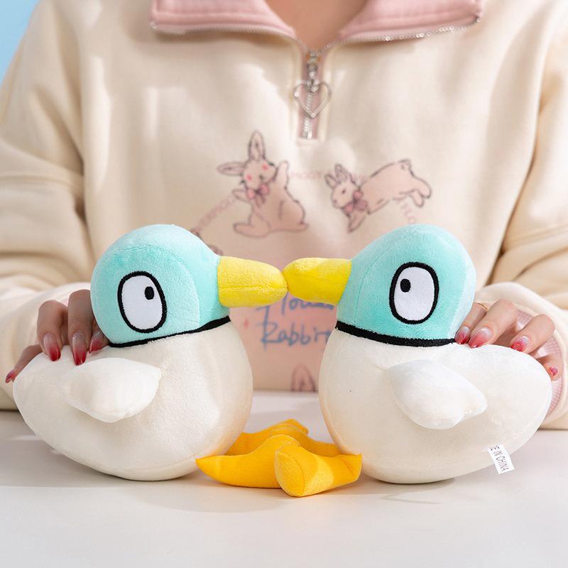 Adorable Duck Plush Toy – Cute Cartoon Comfort Doll Cushion for Kids