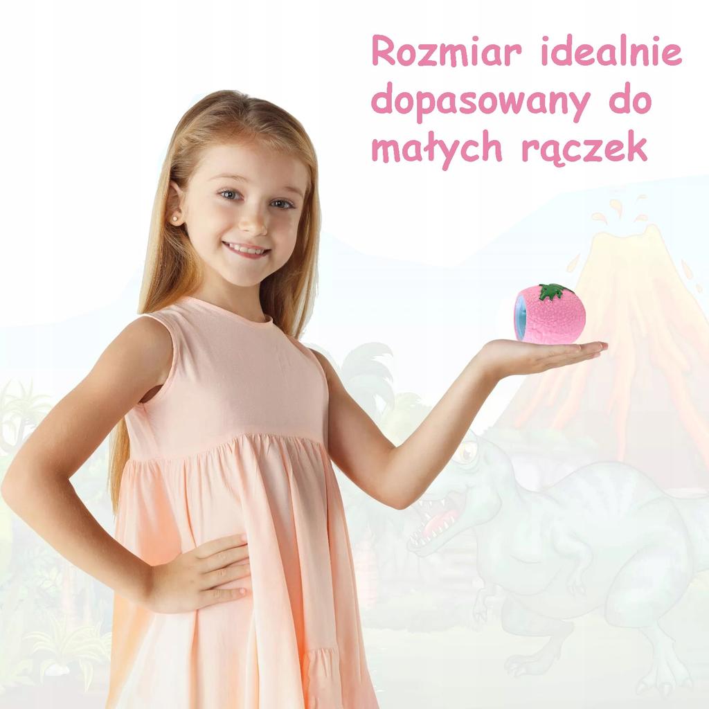 Dinozaur Jajko Squishy Antystresowy Gniotek Wyciskany Relaks Sensoryczny