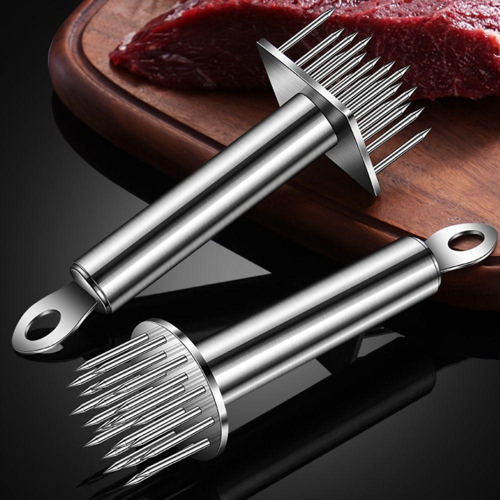 304 Stainless Steel Meat Tenderizer Professional Tool Kitchen Hitting Mallet Meat Pounder  Roasting