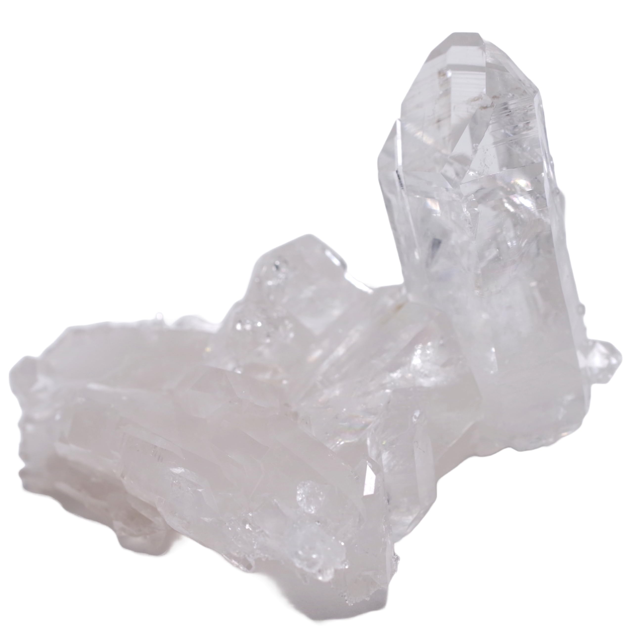 stone Natural Mineral Quartz Crystal Cluster USA Crystal 1 [N2 Natural] - Arkansas, - (Approx. 10-20g [Approx. 20-30mm/longest side] piece)