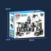 WOMA TOYS C0555A SWAT Police Headquarters Station City Vehicles Car Military Army Building Block Set Toy