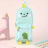 Large-Capacity Cute Cartoon Animal Pencil Case - Durable Oxford Fabric, Perfect for Students & Everyday Office Supplies