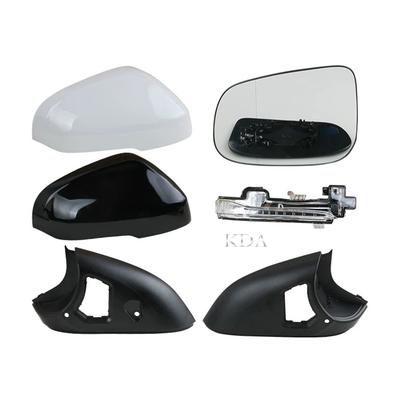 Car Rear Heated Mirror Glass Cover Frame Turn Signal Light Bottom for Volvo S60 V60 2011-2018 S80 2012-2016 V40 2013- V70