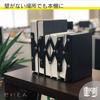 Carl Office Supplies Extendable Bookends Prevents Books and A4 Files from Falling Over White - - ALB-55-W