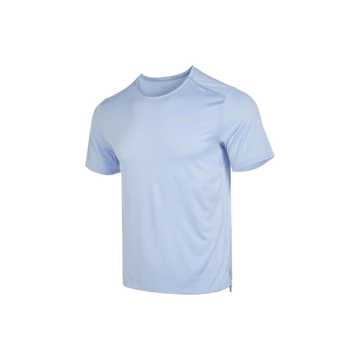 

New Nike Dri Fit Running T Shirt Men s Blue CZ9185-479 XXL