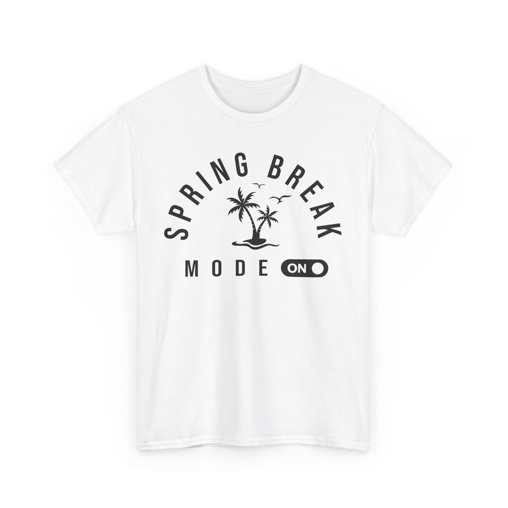 Vibrant Spring T-Shirt | Colorful Blooms SPRING BREAK MODE ON Shirt