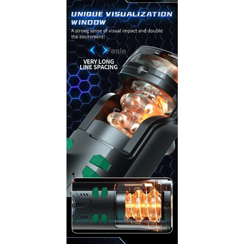 Male Masturbation Cup Automatic Telescopic Heated Sucking Pocket Pussy Blowjob Sex Machines Toy Adult Goods for Men Masturbator