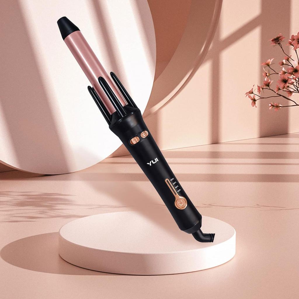 Arricciacapelli in ceramica rotante automatico, strumento per lo styling dei capelli, ferro arricciacapelli, ferro arricciacapelli, arricciacapelli ad aria, arricciacapelli e onde per capelli