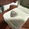 Used [First come first served] goodvibrations Mexican skull pinky ring size 5